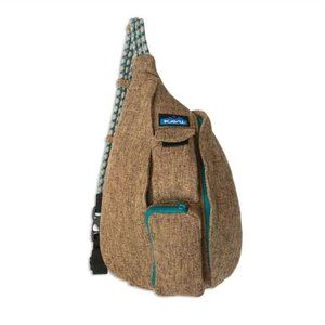 Kavu Mini Rope Tweed Sling Bag Backpack Cross Body